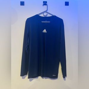 Blue Adidas Long Sleeve Shirt. Men’s Size XL